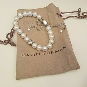 David Yurman Pearl Bracelet